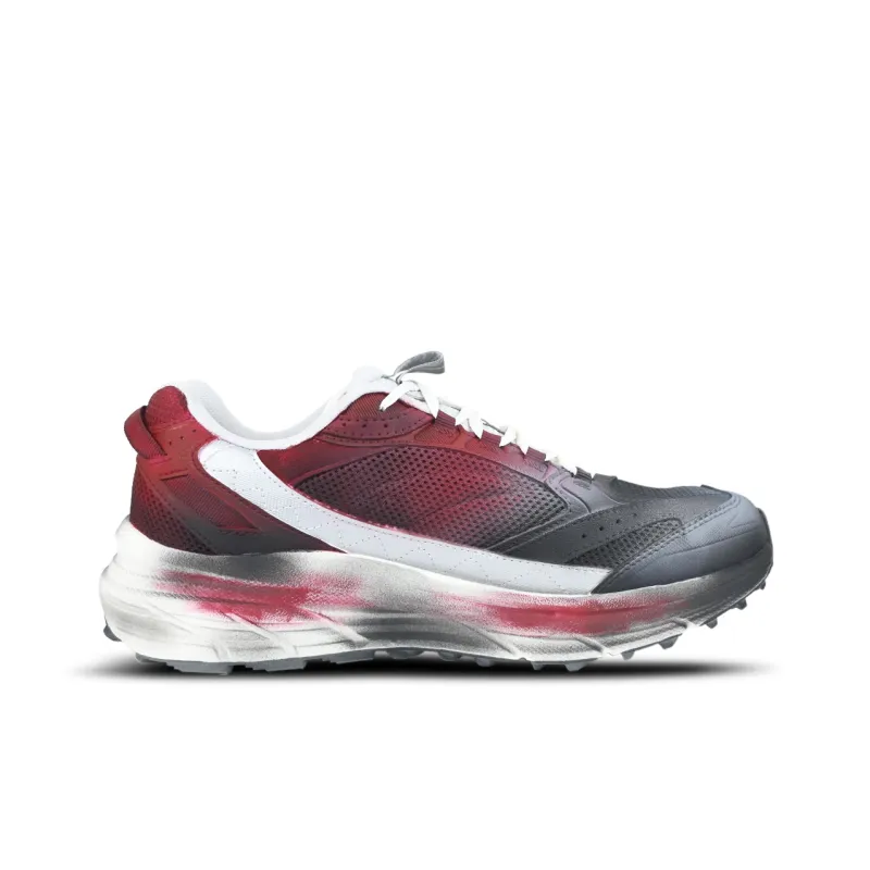 Anta AT957 Cushioning Anti-Slip And Wear-Resistant Low-Top Casual Running Shoes Men's Black Red-1