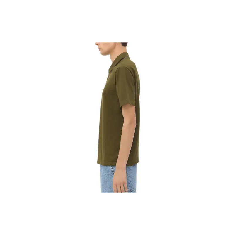 Bottega Veneta Polo Shirt Men's Olive Oil Color-2