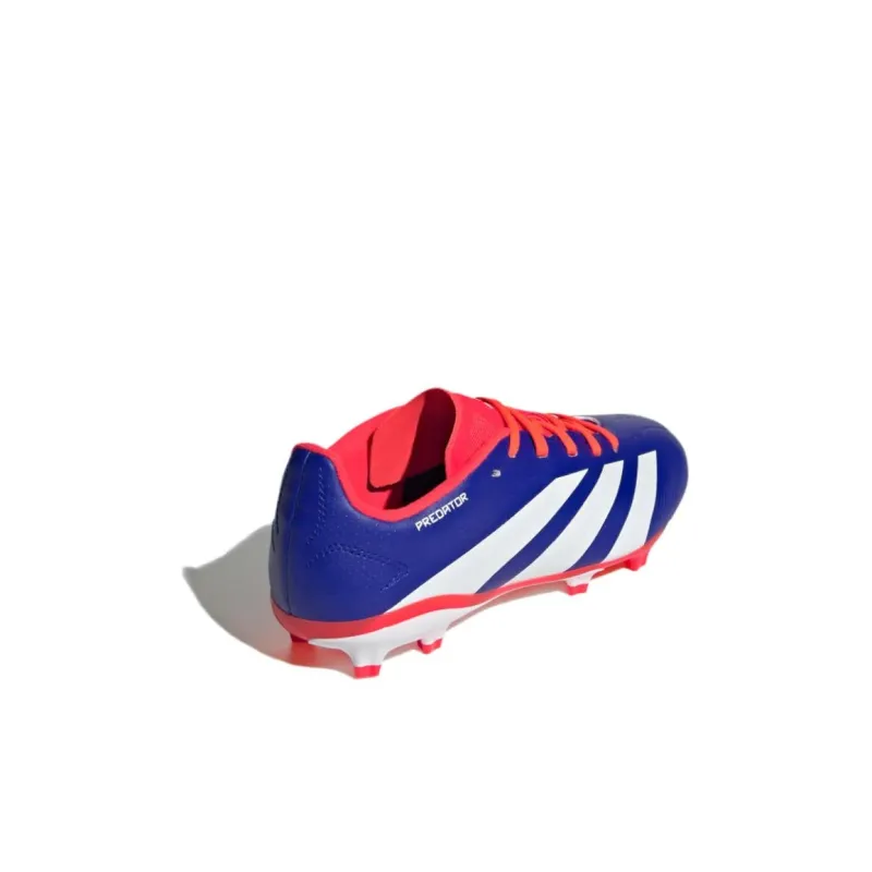 Adidas PREDATOR LEAGUE Anti Slip And Wear Resistant Support Lightweight Low Top Kids' Soccer Shoes Blue Kids'-4