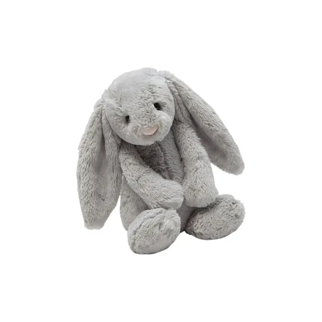JELLYCAT Bashful Grey Bunny Stuffed Animal-3