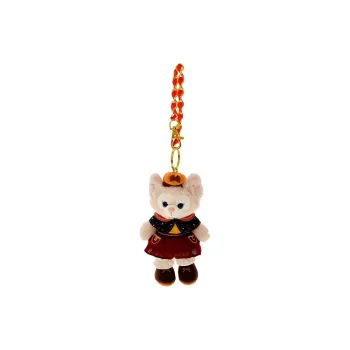 Disney Duffy And Friends Halloween Collection LinaBell 2024 Dolls Plush Pendant 15cm High Hong Kong Disney