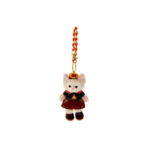 Disney Duffy And Friends Halloween Collection LinaBell 2024 Dolls Plush Pendant 15cm High Hong Kong Disney