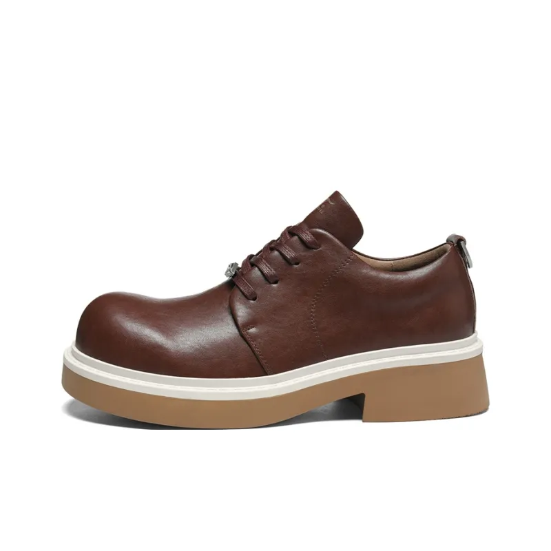 SEPTWOLVES Men's Casual Shoes Men Low Top Black/Coffee/Green-8