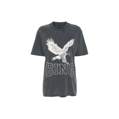 Anine Bing T-Shirts Women's Gray