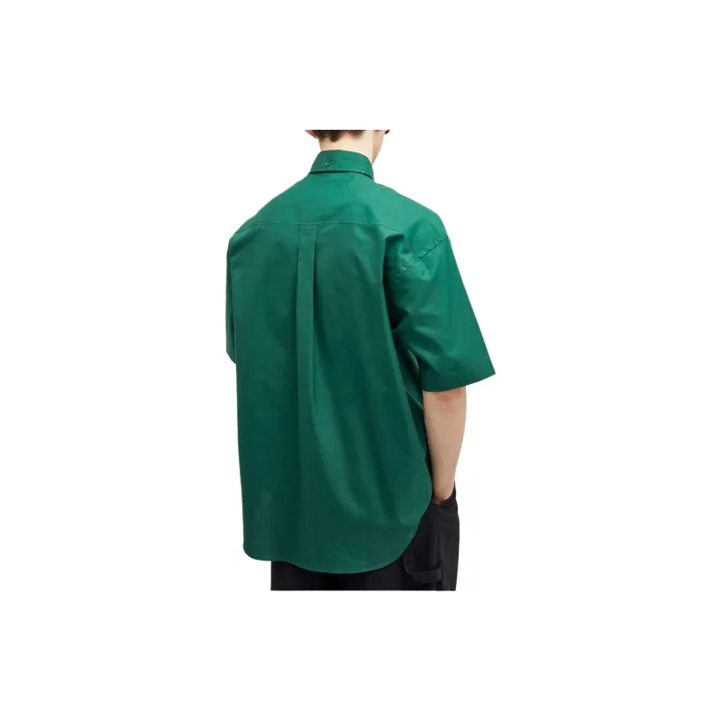 Burberry Shirt Men's Dark Green-2