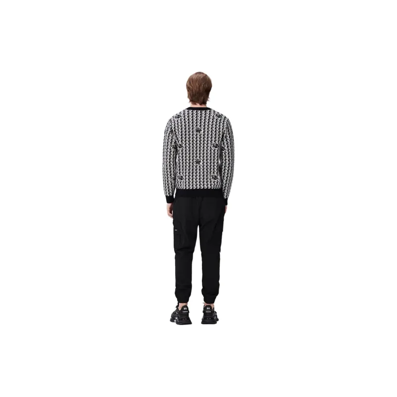 DEGAIA F2023 Cashmere Sweater Men's Black-2