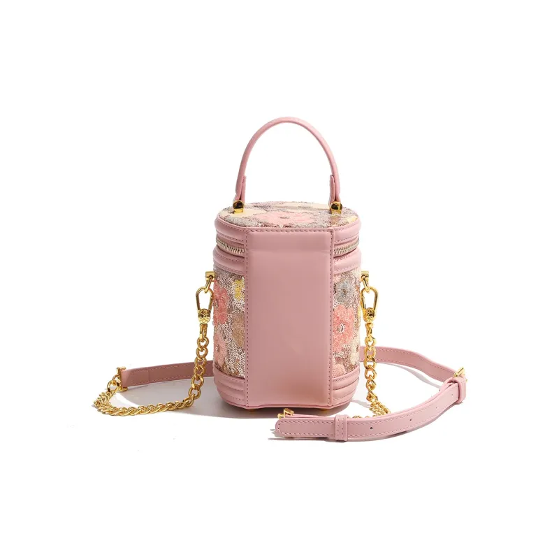 MISS GAIL Artificial Leather Shoulder Bag Crossbody Bag Handbags Regular Women's Pink-9