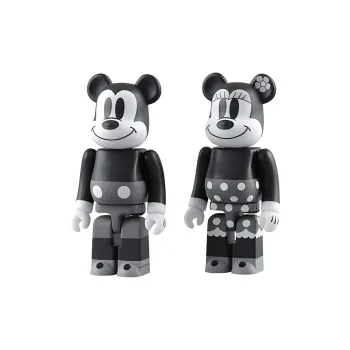 BE@RBRICK Royal Selangor Mickey Mouse Black/White