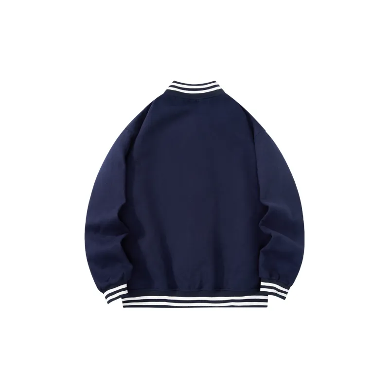 Suamoment Autumn Trend Loose Fit Casual Couple Jackets & Coats Unisex-3