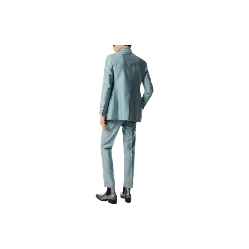 TOM FORD SS24 Suit Trouser Men's Light Blue-2