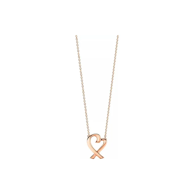 TIFFANY & CO. 18K Rose Gold Necklaces Women's-0