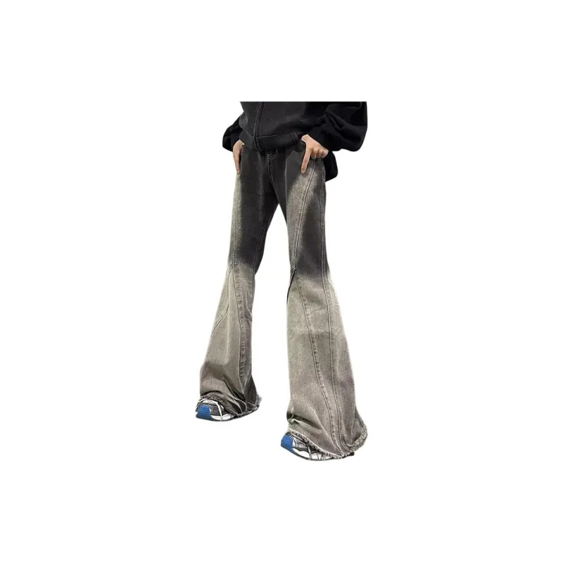 MGXEK Jeans Unisex Black Gray-1