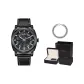 Black Case Black Strap-22cm Cuban Bracelet