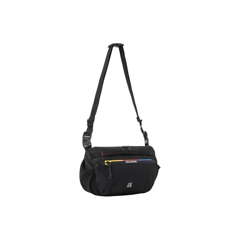 SALOMON Nylon Shoulder Bag Crossbody Bag Unisex Black-0