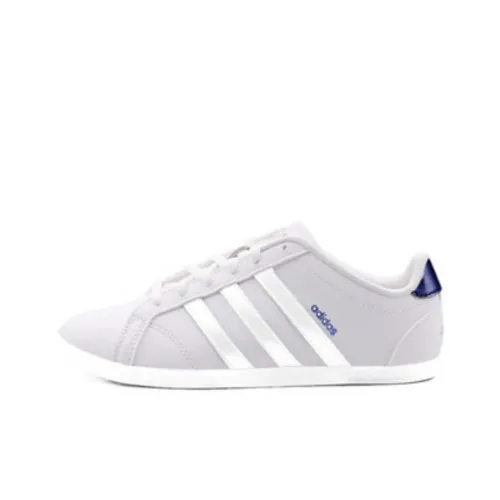 Adidas NEO Casual Shoes Women's Low-Top Light Purple / White / Metallic Blue