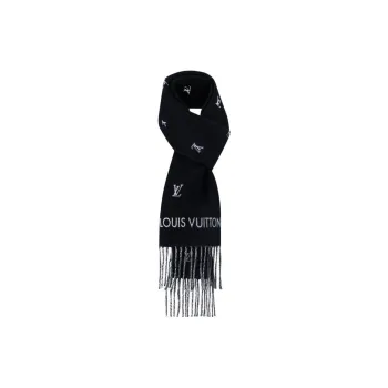 LOUIS VUITTON M77274 Lv Blason Scarf