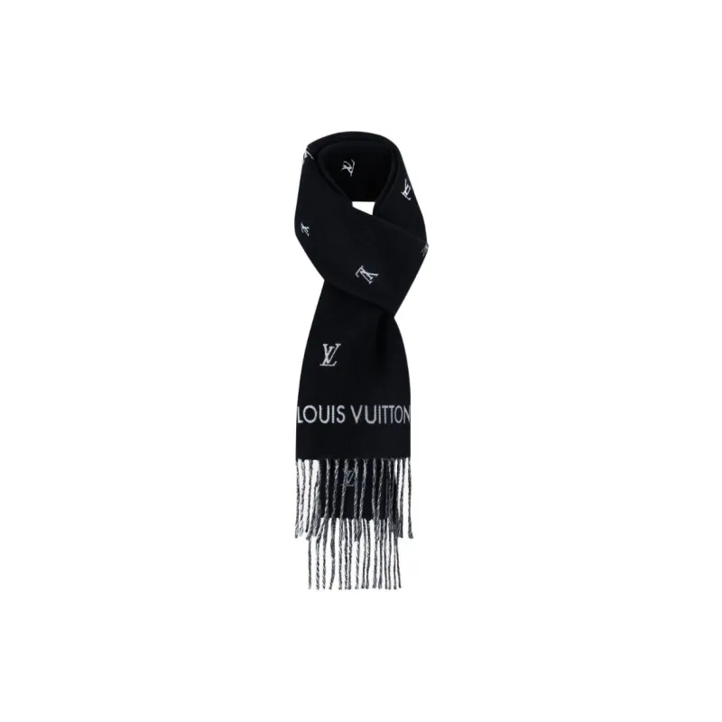 LOUIS VUITTON M77274 Lv Blason Scarf-0