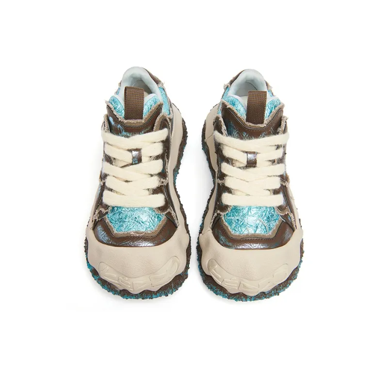 KEDDO Paint Is Not Dry Low Top Chunky Sneakers Unisex-9