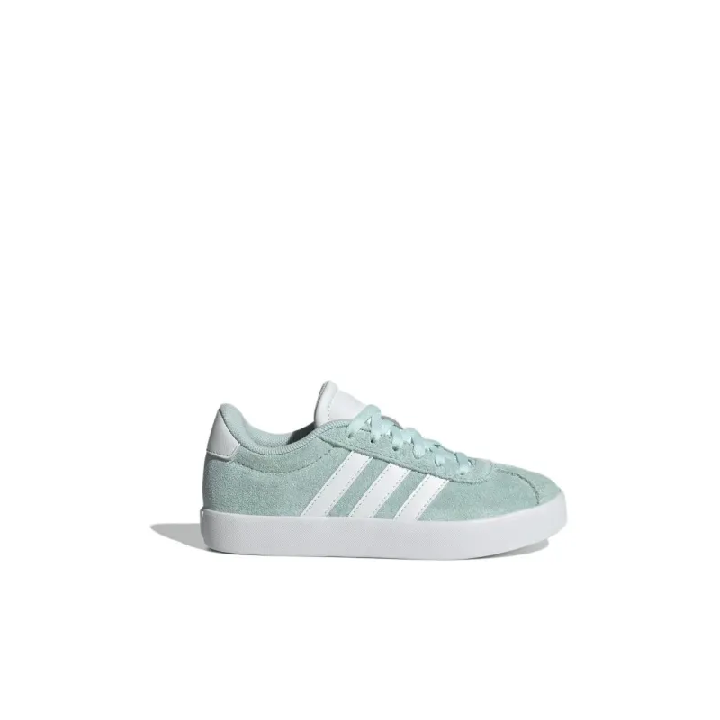 Adidas Anti Slip Wear Resistant Low Top Kids' Skateboarding Shoes Cyan White Kids'-1