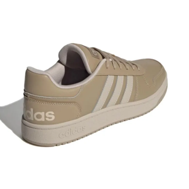 Adidas BASKETBALL Anti Slip Wear Resistant Low Top Skateboard Shoes Unisex Mud Brown-2