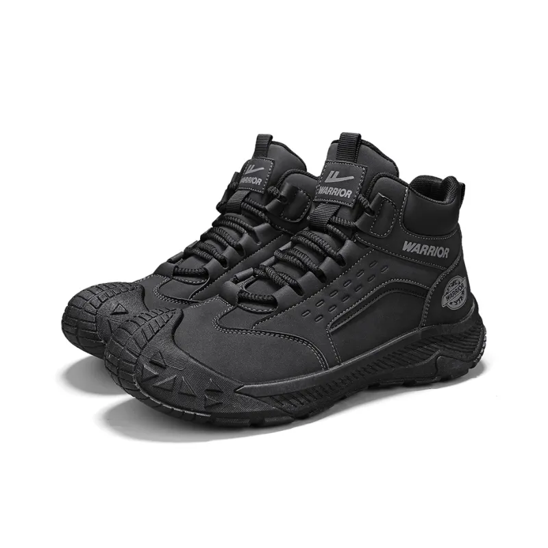 Warrior Cushioning Anti-Slip And Wear-Resistant High-Top Casual Shoes Men's-8