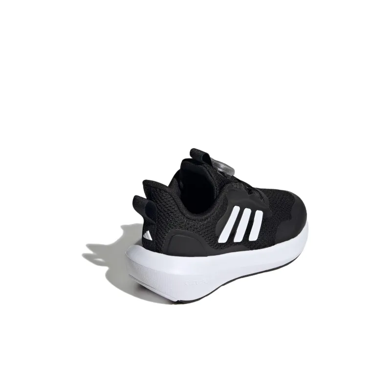 Adidas FORTARUN 3.0 Abrasion Resistant Low Top Kids Lifestyle Shoes Black White Kids'-2