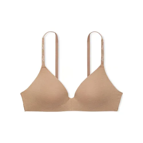 Victoria's Secret PINK Wear Everywhere Lightly Lined Wireless Bra/CL Bra Women's Cocoa Latte