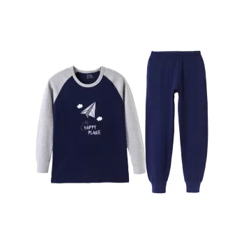 Yalu Thermal Set Men's Navy Blue Multicolor