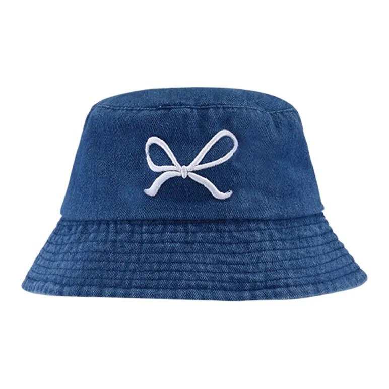 CARTELO Cotton Bucket Hats Unisex Light Blue White/Black/Dark Blue/Medium Blue/Light Blue Pink-3