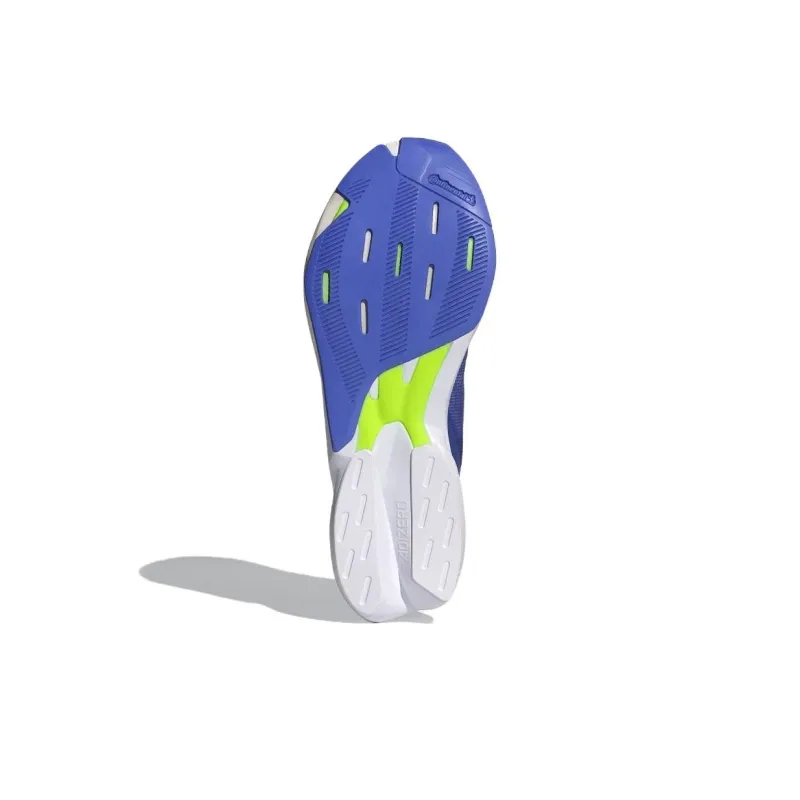 Adidas Adizero Adios 8 Anti-Slip Wear-Resistant Low-Top Running Shoes Men's Blue Gold-3
