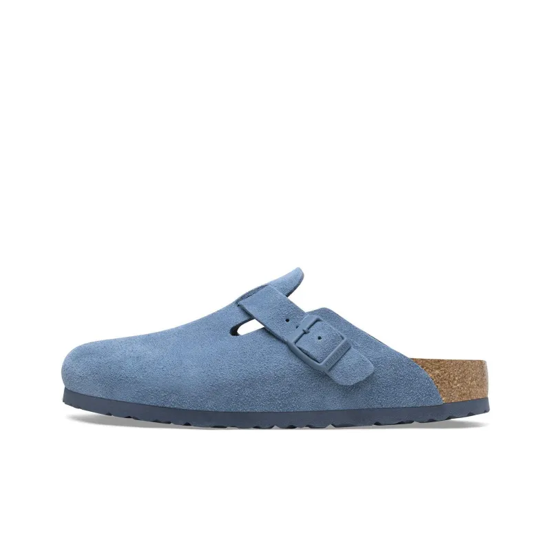 Birkenstock Wrap toe Slippers Unisex Light Blue Narrow Fit-0