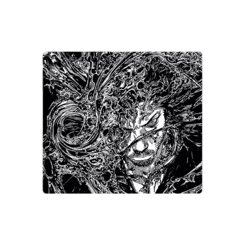 SALTOINC Comic Male Blade Master Crystal Snow/Sand Mist Upgraded Resin FPS Professional Hard Edition Gaming Mouse Pads