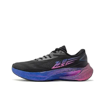 QIAODAN Flying Shadow 4.0 Anti-Slip Wear-Resistant Low-Top Running Shoes Men's Black Blue