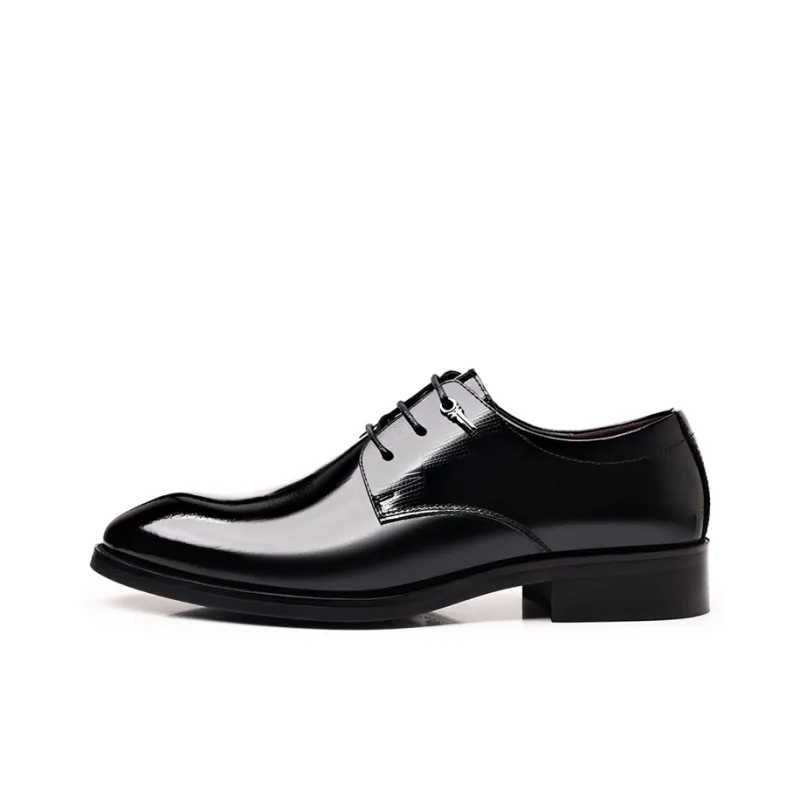 Lady's House Dress Shoes Men's Black-0