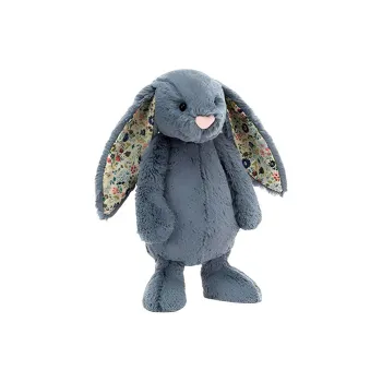 JELLYCAT Blossom Dusky Blue Bunny Plush Toy