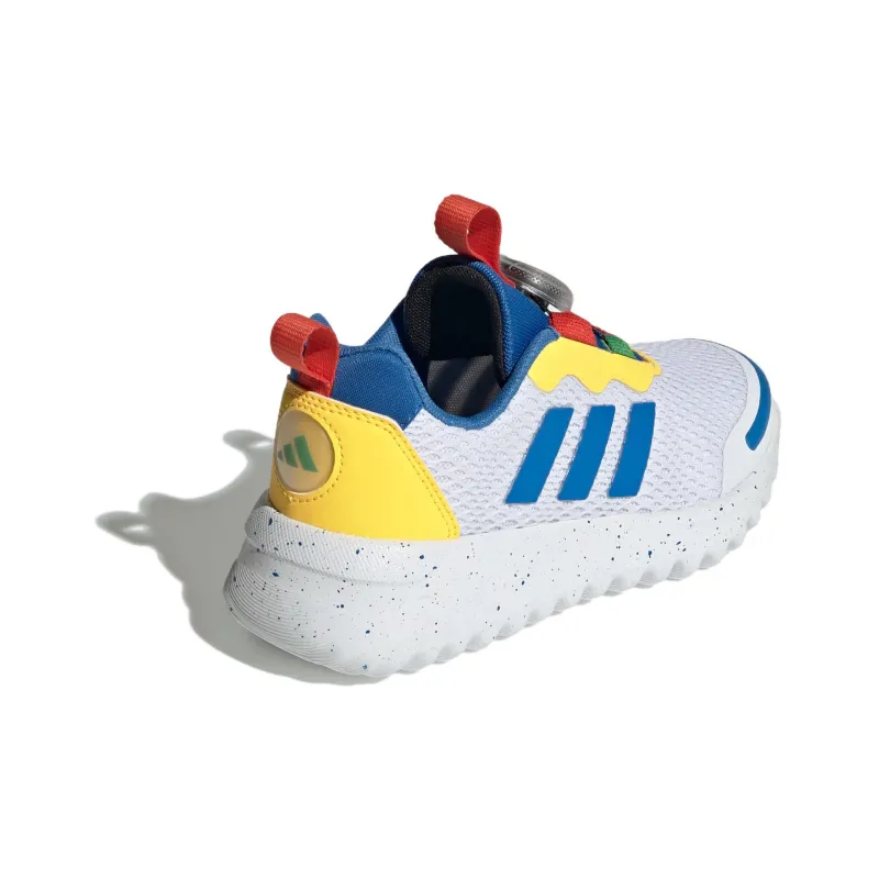 Adidas ActiveFlex BOA 3.0 Abrasion Resistant Low Top Kids Lifestyle Shoes White Teenagers-3