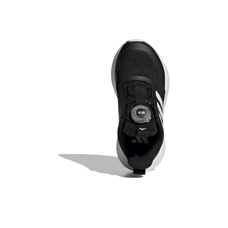 Adidas FORTARUN 3.0 Abrasion Resistant Low Top Kids Lifestyle Shoes Black White Kids'-3