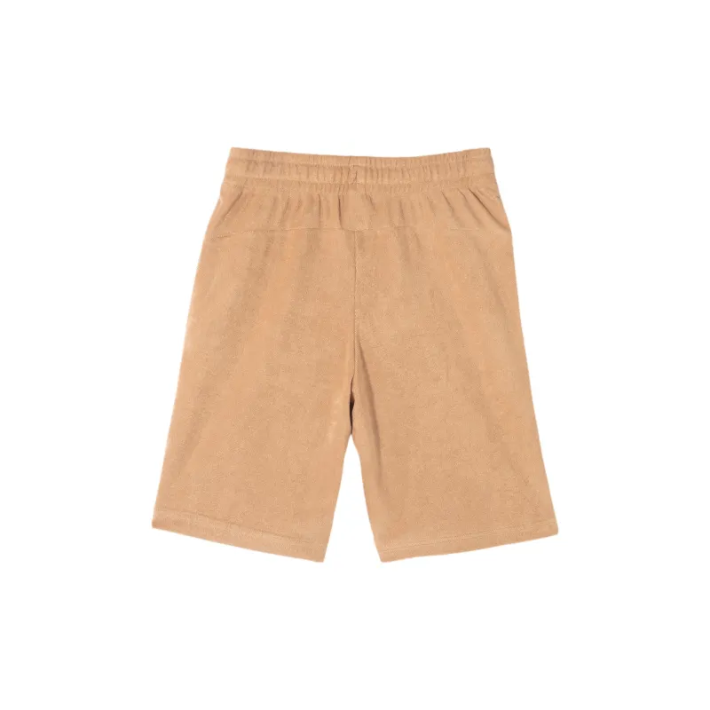 PUMA Basic Casual Shorts Men's Desert Yellow-1