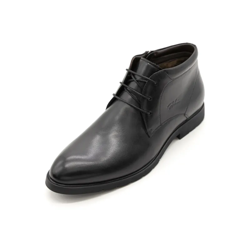 Satchi Ankle Boots, High Top, Casual Shoes Men's Black-1