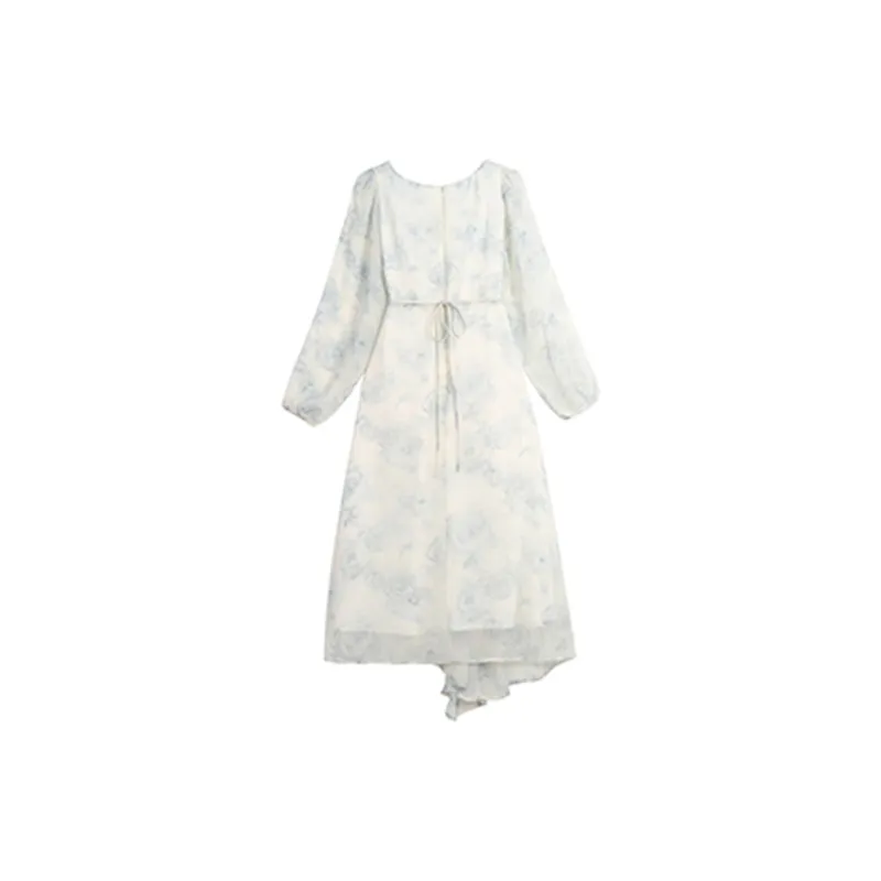 ARIADNAW STUDIO Long Sleeved Dresses Women's Blue-1