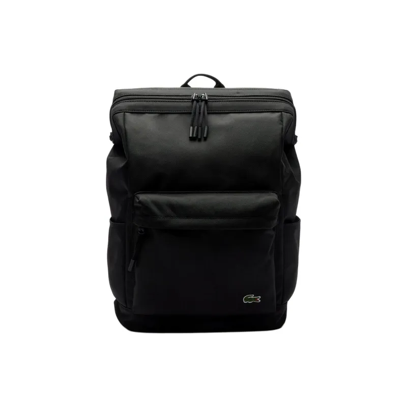 LACOSTE Polyester Backpack Regular Men's Black-0