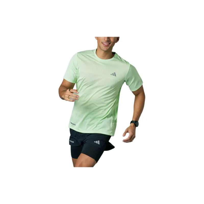 Adidas T Shirt Men's Light Green-2
