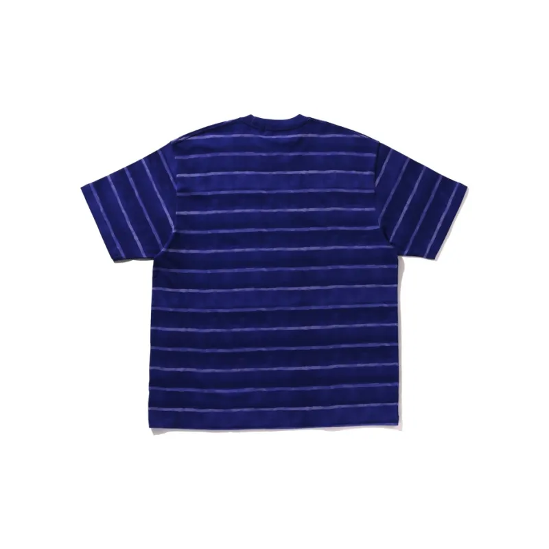 A BATHING APE Wave Pattern One Point Relaxed Fit Tee-3
