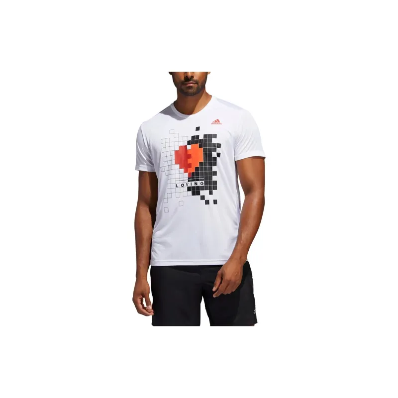 Adidas OWN THE RUN T-Shirt Men's White-2