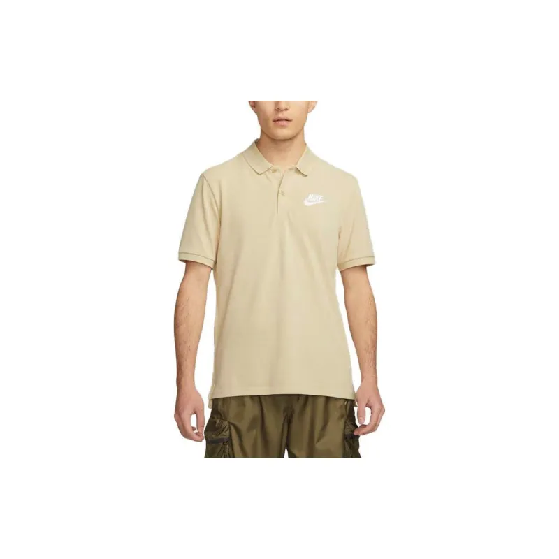 Nike Polo Shirts Men Khaki Milk Tea-2