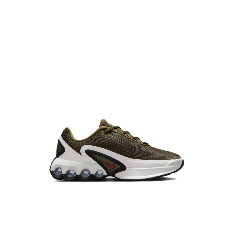Nike Air Max Dn Abrasion Resistant Low Top Kids Lifestyle Shoes Green White Kids'-1