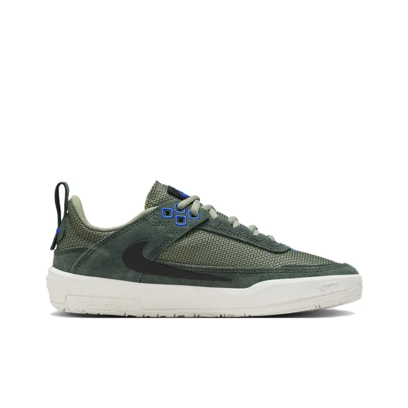 Nike SB DAY ONE Anti Slip Wear Resistant Low Top Kids' Skateboarding Shoes Green Unisex-1