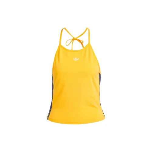 Adidas Originals HALTER-NECK TANK Tank Tops Women's Yellow