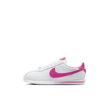 Nike Anti Slip Wear Resistant Low Top Kids Lifestyle Shoes White Pink Kids'