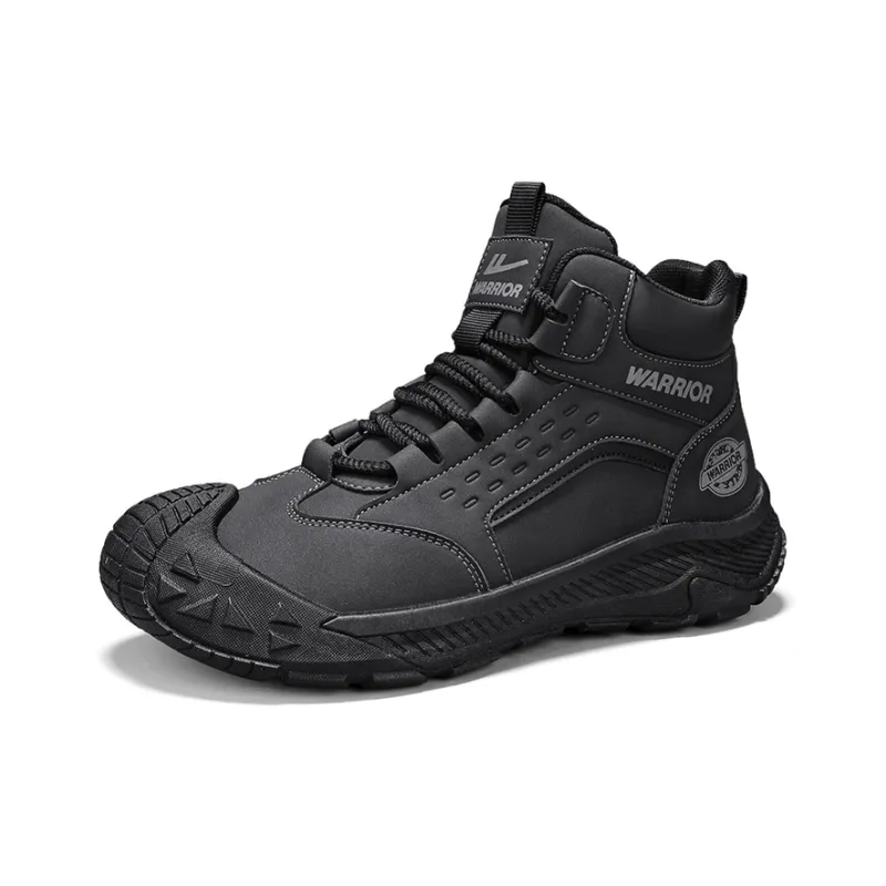 Warrior Cushioning Anti-Slip And Wear-Resistant High-Top Casual Shoes Men's-7